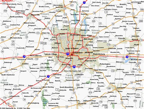 cool Map of Columbus Ohio | Map, Columbus ohio, Ohio