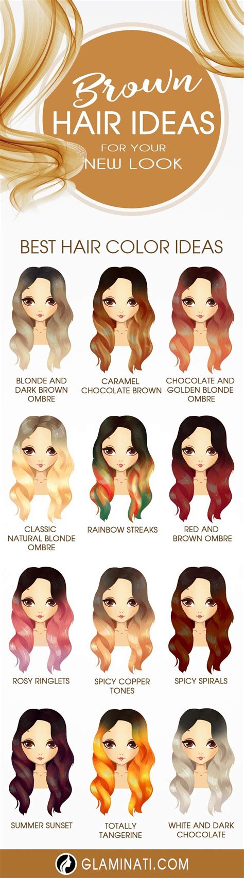 70+ Charming And Chic Options For Brown Hair With Highlights | Brown ...