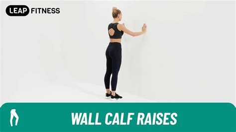 How to Do：WALL CALF RAISES - YouTube