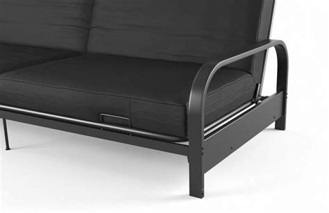 Full Size Futon Sleeper Sofa Bed Metal Frame