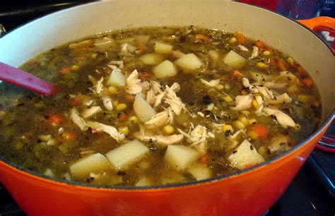 Green Chile Chicken Stew Recipe - New Mexico Chile