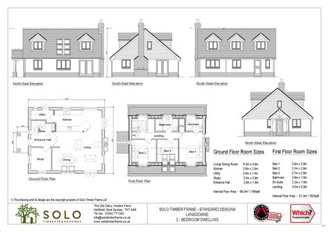 Lansdowne 3 Bedroom Chalet Design - Designs - Solo Timber Frame Homes