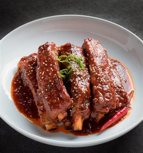 korean braised pork ribs | Recipe | Braised pork ribs, Pork rib stew ...