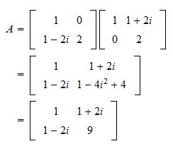 Cholesky decomposition