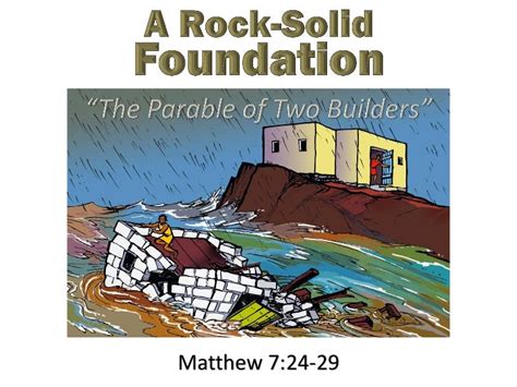 A Rock Solid Foundation