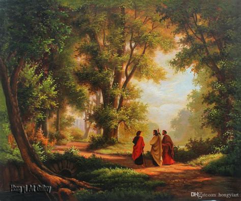 Road To Emmaus Painting Rembrandt at PaintingValley.com | Explore collection of Road To Emmaus ...