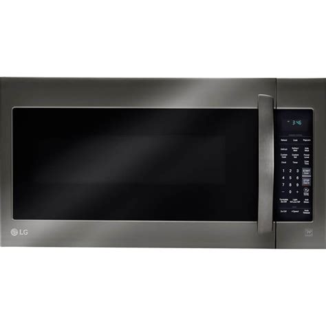 LG 2.0 Cu. Ft. 1200W Countertop Microwave Oven with TrueCook Plus and EasyClean Interior, Black ...