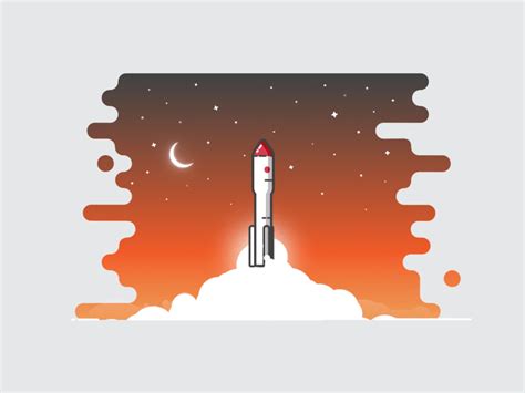 Rocket Launch by Matthew Jedrzejewski on Dribbble