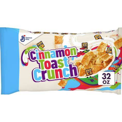 Cinnamon Toast Crunch Cereal, 32oz Bag - Walmart.com - Walmart.com