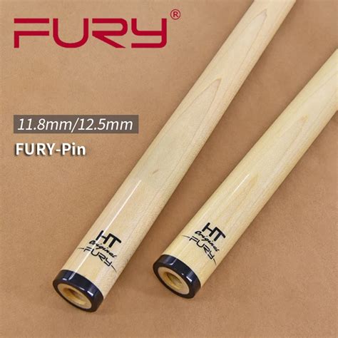 FURY Pool Cue HTO Joint Professional Technology Shaft Forearm Pool Billiard Black 8 Solid Wood ...