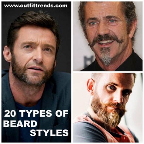 Types of Beards Styles & Names With Pictures- Complete List | Types of beard styles, Beard ...