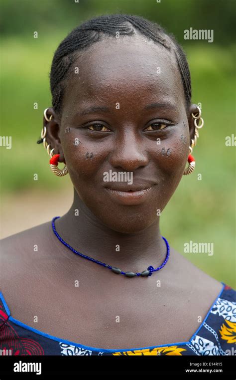 Fula woman, the Gambia Stock Photo - Alamy