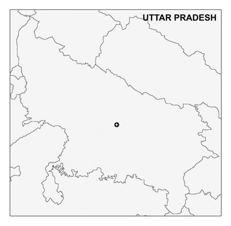 Uttar Pradesh Map- Download Free Map In PDF - Infoandopinion