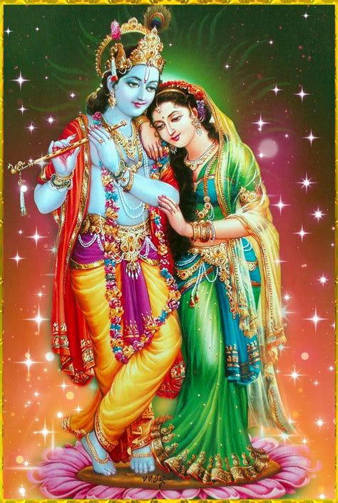 RADHA KRISHNA Artist: V.V.Sagar “A pure devotee of the Lord whose heart ...