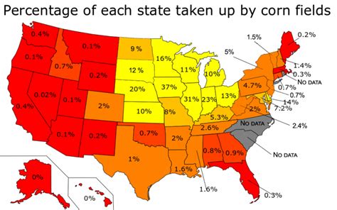 Corn Belt States - Vivid Maps