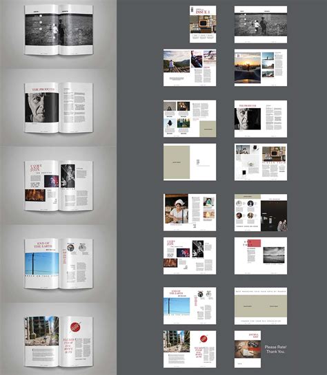 Free InDesign Template • Multipurpose Magazine | Free Commercial Use ...