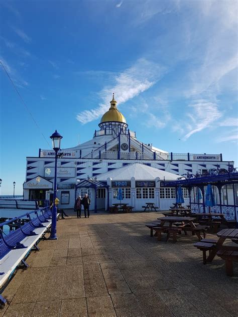 Eastbourne Pier editorial stock image. Image of south - 130939834