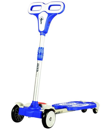 WonderKart 4 Wheel Zip Flick Style Double-board Self Propelled Foot ...