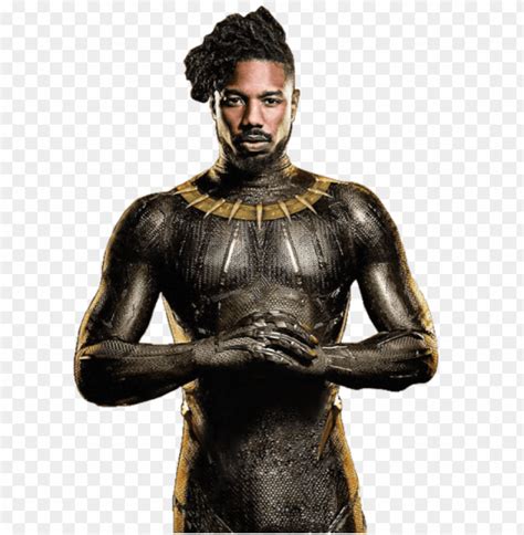 Black Panther Erik Killmonger 3 By Sidewinder16-dc35rn2 - Black Panther Erik Killmonger PNG ...