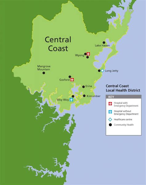 CCLHD Map_16Nov17 - Central Coast Local Health District - NSW Health