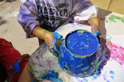 Toddler Art Class: Foam Paint : library makers