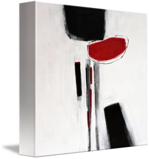 Large Abstract Art Painting Black White Orange wa by Modern Art Home Decor