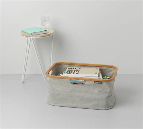 Brabantia Foldable Laundry Basket | Pottery Barn