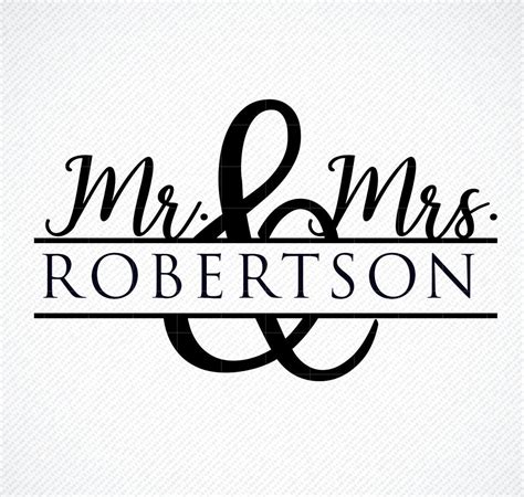 Wedding SVG Svg Files for Cricut Marriage SVG Love Svg Mr - Etsy