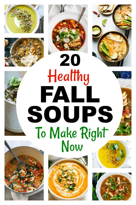 20 Healthy Fall Soups to Make Right Now | My Traveling Roads