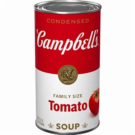 Campbell's Condensed Family Size Tomato Soup 23.2oz (Pack of 32), 32 ...