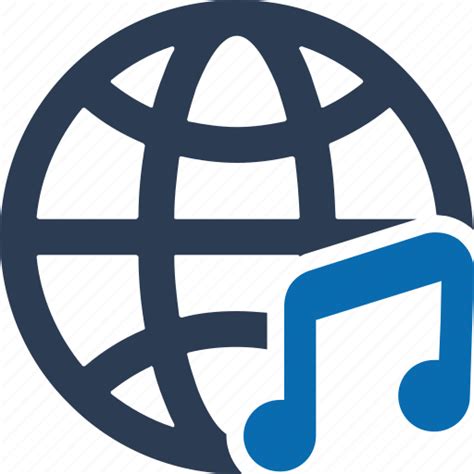 Global music, world, musical, musical note, audio, earth, music icon - Download on Iconfinder