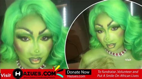 Lizzo Flaunts Her Grinch Costume Before Christmas - YouTube