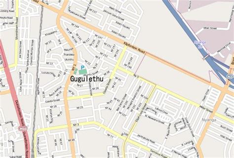 Gugulethu Cape Town map - Map of gugulethu Cape Town (Western Cape - South Africa)