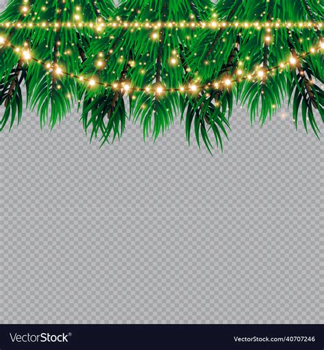 Christmas lights Royalty Free Vector Image - VectorStock