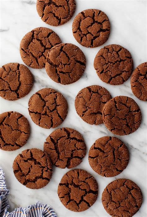 Chewy Molasses Cookies Recipe - Love and Lemons