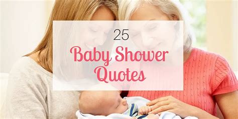 25 Baby Shower Quotes - Pink Ducky