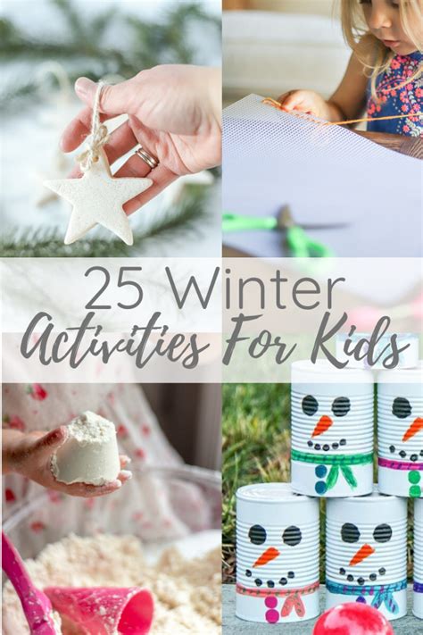 25 Winter Activities For Kids - A Blossoming Life