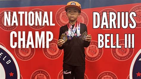 AAU 800m Indoor NATIONAL CHAMPION | Darius Bell III - YouTube