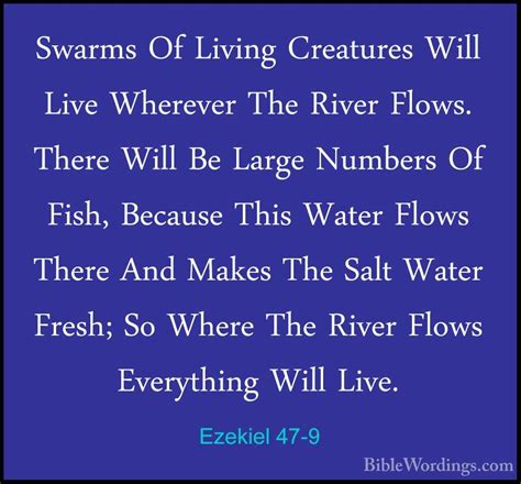 Ezekiel 47 - Holy Bible English - BibleWordings.com