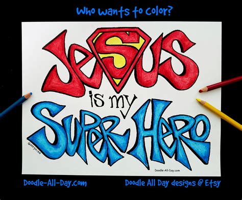 Jesus My Superhero