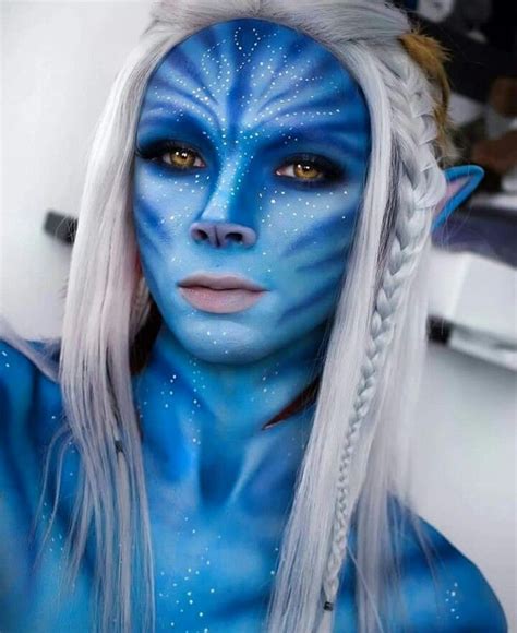 @zorinblitzz #halloweenmakeup#costume#avatar | Halloween makeup looks, Halloween makeup ...