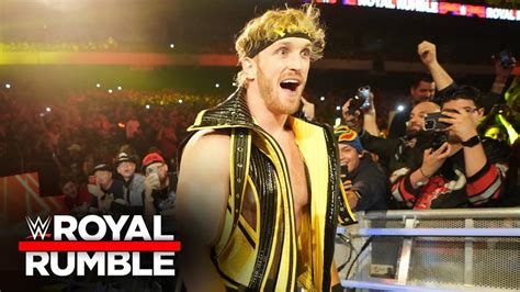 Logan Paul Reflects On Memorable Moment With WWE Star At Royal Rumble ...