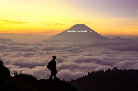 Puncak Sikunir, Menikmati Keindahan Sunrise di Negeri Atas Awan