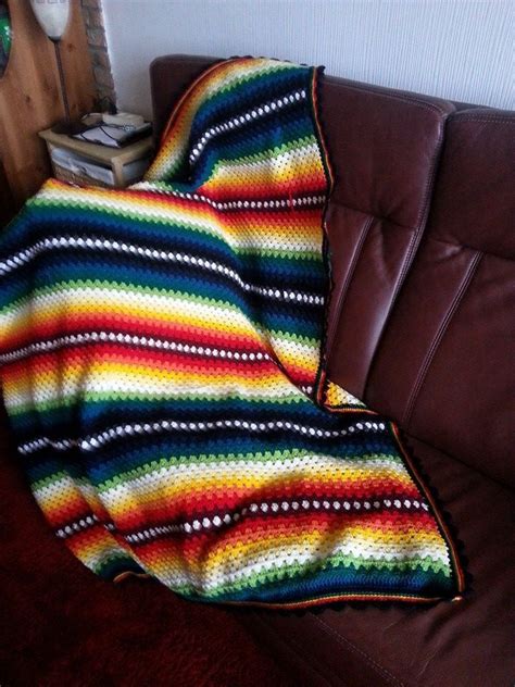 Mexican crochet blanket | Crochet blanket patterns, Crochet for beginners blanket, Crochet afghan