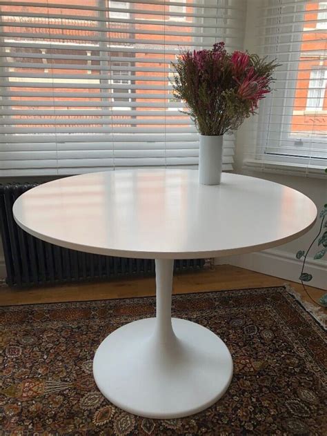 Ikea Docksta Round White Table | in Hammersmith, London | Gumtree