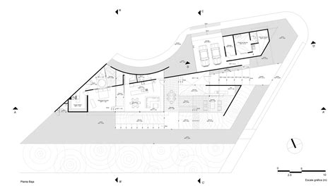 Ground Floor Plan, Contemporary Residence in Merida, Yucatan : Fresh Palace