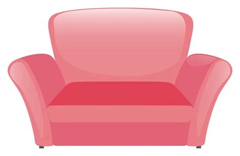 Pink sofa Vector Art Stock Images | Depositphotos