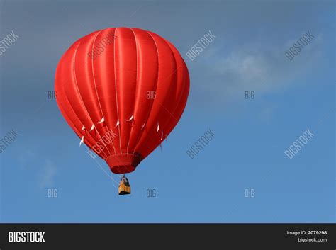 Red Hot Air Balloon Image & Photo (Free Trial) | Bigstock