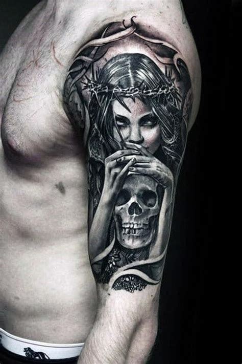 Death Tattoo Designs For Men