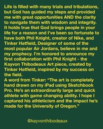 Oregon Ducks defensive end Kayvon Thibodeaux (Age, Family, Girlfriend ...